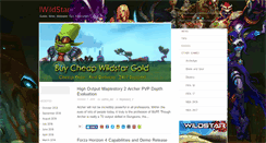Desktop Screenshot of iwildstar.com